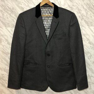 Ted Baker Men's Blazer Grey Size 40R